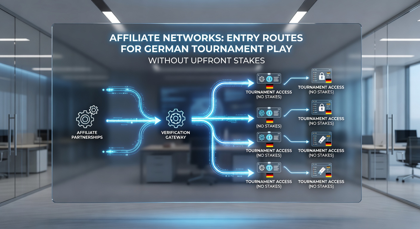 Affiliate-Netzwerke entwickeln Zugangswege zu deutschen Turnieren ohne Vorabrisiken